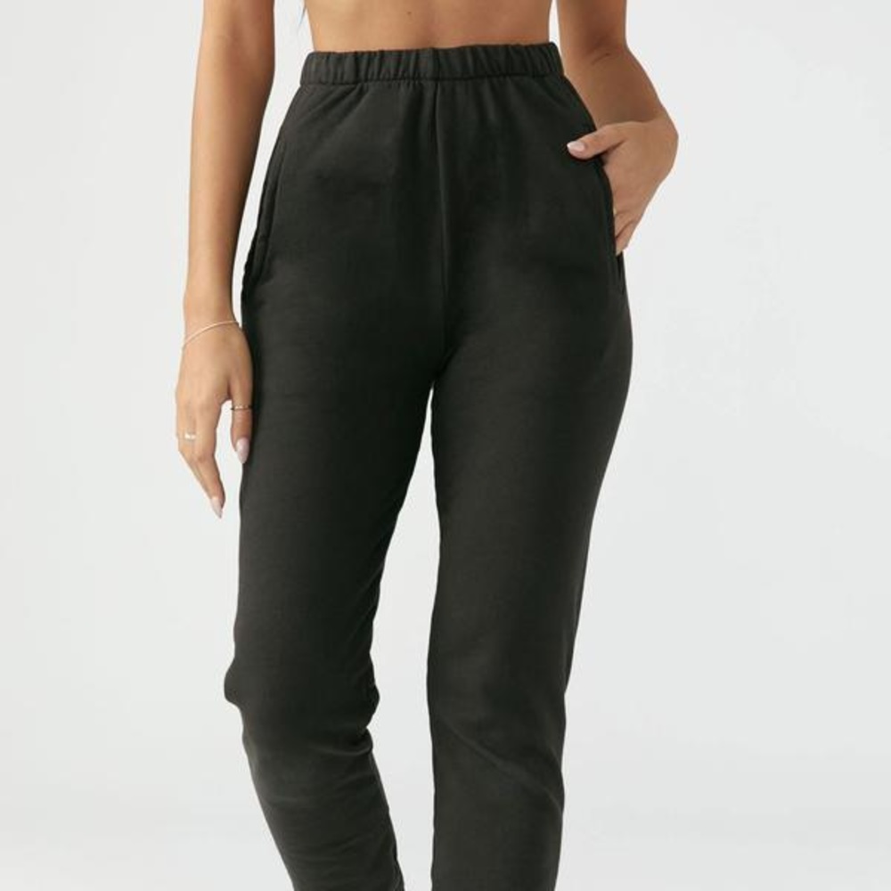 Joah Brown - empire jogger - washed black M/L